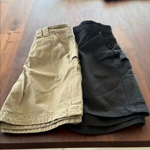 Duluth Trading Co relaxed fit fire hose  Cargo Shorts
